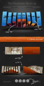 Piecemaker Mock-up - PSD Templates (GraphicRiver)