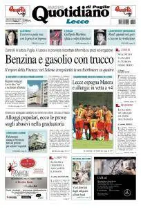 Quotidiano di Puglia Lecce - 22 Ottobre 2017