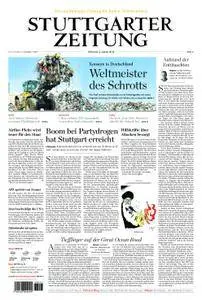 Stuttgarter Zeitung Stadtausgabe (Lokalteil Stuttgart Innenstadt) - 03. Januar 2018