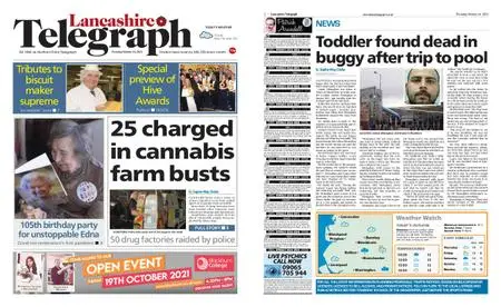 Lancashire Telegraph (Blackburn, Darwen, Hyndburn, Ribble Valley) – October 14, 2021