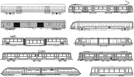 Rail Outline in CorelDRAW