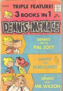 Dennis the Menace 1962-12 Giant 012 Triple Feature CW Fawcett
