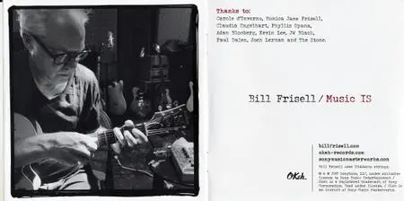 Bill Frisell - Music Is (2018) {Okeh 19075815002} (Complete Artwork - jewel case with 8 page booklet)