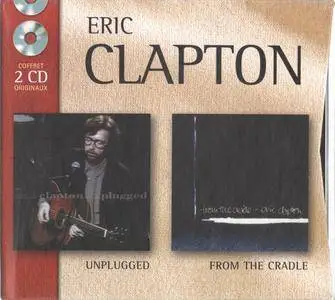 Eric Clapton - Coffret 2CD Originaux: Unplugged + From The Cradle (2002) {2CD Set Warner France WE8865 rec 1992, 1994}