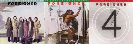Foreigner - 3 Studio Albums (1977-1981) [MFSL, 2010-2013] (Repost)