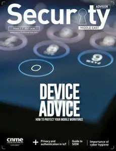 Security Advisor Middle East - July 2016