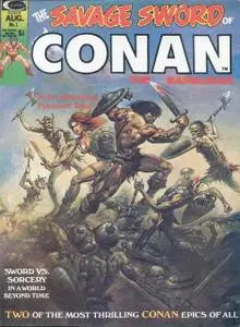 Savage Sword of Conan 1-3 Comics