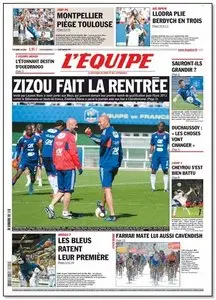 L'Equipe - Jeudi 02 Septembre 2010