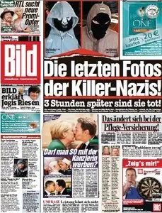 Bild Zeitung vom 17. November 2011