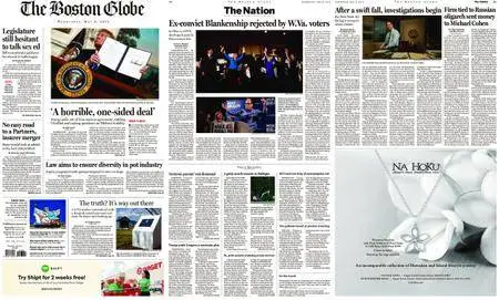 The Boston Globe – May 09, 2018