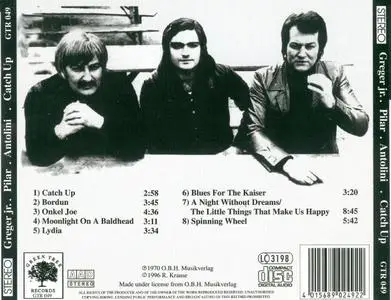 Greger, Pilar, Antolini - Catch Up (1975) {Green Tree}