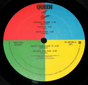 Queen - Hot Space - 1982