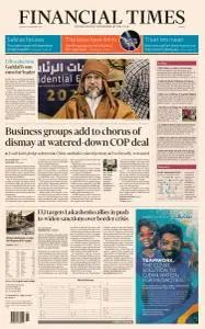 Financial Times Europe - November 15, 2021