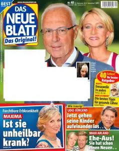 Das Neue Blatt – 23. September 2015