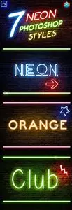 GraphicRiver Neon Photoshop Styles