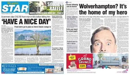 Shropshire Star Shrewsbury Edition – February 15, 2020