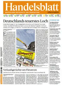 Das Handelsblatt vom 03 Februar2013