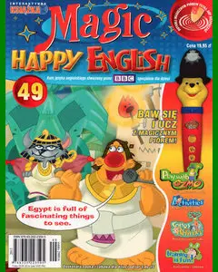 ENGLISH COURSE • Magic Happy English 49 • BOOK with VIDEO (2015)