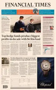 Financial Times Middle East - January 17, 2022