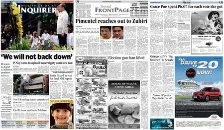 Philippine Daily Inquirer – June 13, 2013