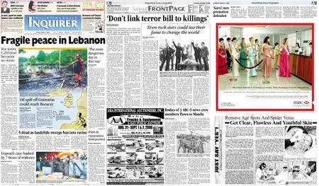 Philippine Daily Inquirer – August 15, 2006