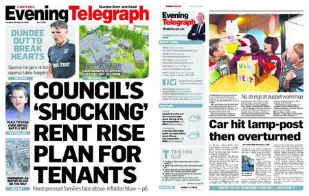Evening Telegraph Late Edition – October 23, 2018