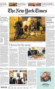 International New York Times - 15 August 2019