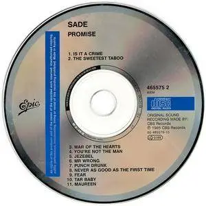Sade - Promise & Stronger Than Pride (1993) 2CD Set