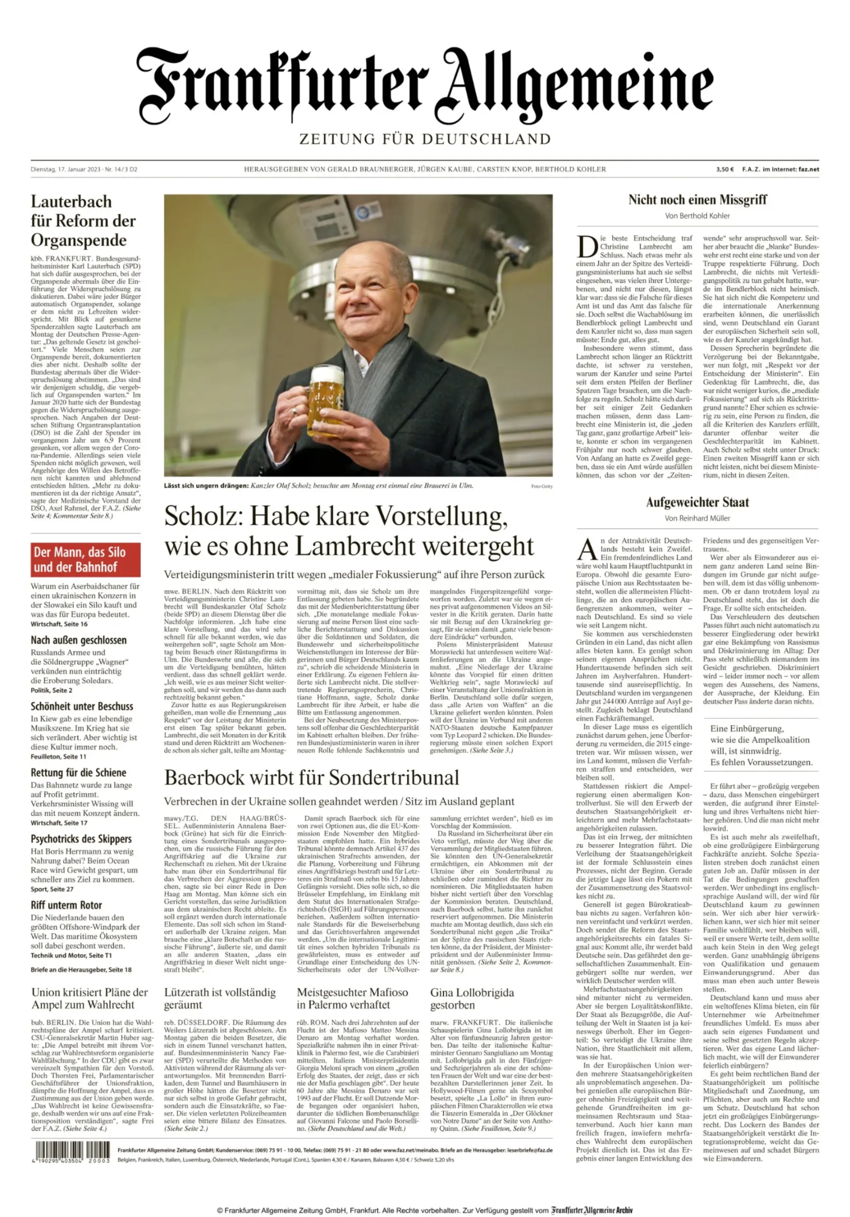 Frankfurter allgemeine zeitung