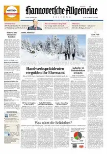 Hannoversche Allgemeine Zeitung - 07.12.2012