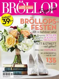 Allt om Bröllop Special – 25 augusti 2015