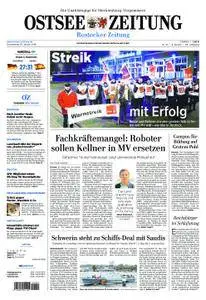 Ostsee Zeitung Rostock - 25. Januar 2018