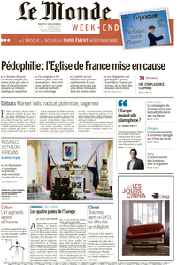 Le Monde du Dimanche 13 et Lundi 14 Mars 2016