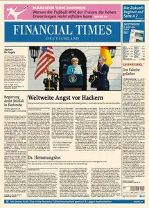 Financial Times Deutschland vom 08 Juni 2011