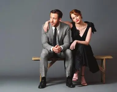 Emma Stone and Ryan Gosling by Tim Palen for The Wrap February 15, 2017