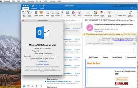 Microsoft Office 2019 for Mac v16.23 DC 27.03.2019 VL Multilingual