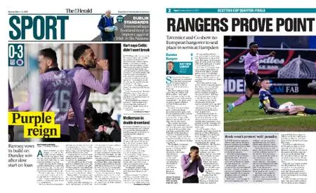 The Herald Sport (Scotland) – March 14, 2022