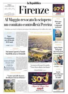 la Repubblica Firenze - 24 Dicembre 2022