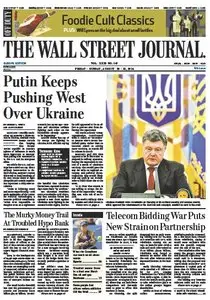 Wallstreet Journal Europe August 29 2014