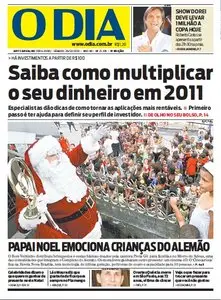 Jornal O Dia em PDF, Sabado, 25 de Dezembro de 2010