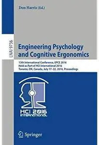 Engineering Psychology and Cognitive Ergonomics