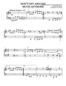 Don't Get Around Much Anymore - Duke Ellington, Lee Evans (Piano Solo)