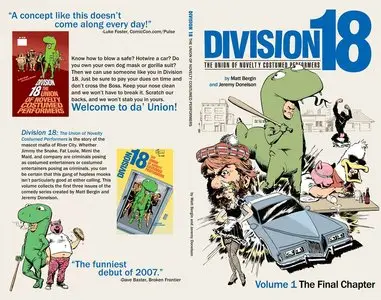 Division 18 - The Union of Novelty Costumed Performers v1 (2009)