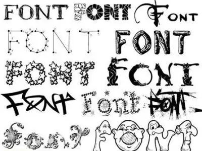 1300 Beautiful Fonts 2010