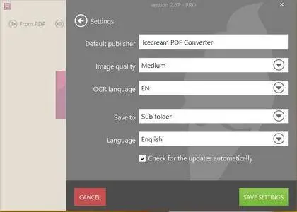 Icecream PDF Converter Pro 2.67 Multilingual