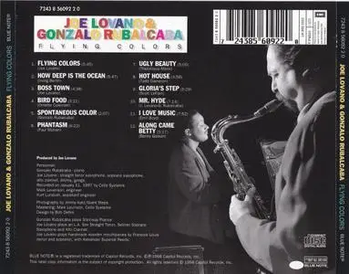 Joe Lovano & Gonzalo Rubalcaba - Flying Colors (1998) {Blue Note}