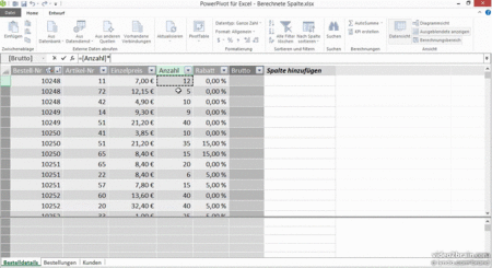  Excel 2013: Power Pivot Business Intelligence mit dem Add-in Power Pivot