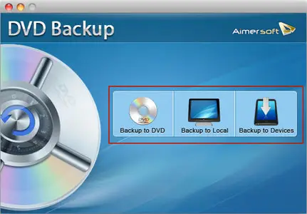 Aimersoft DVD Backup 2.5.0