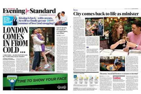 London Evening Standard – May 17, 2021