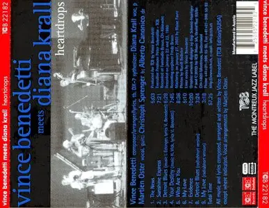 Vincent Benedetti meets Diana Krall – Heartdrops (2003) -repost